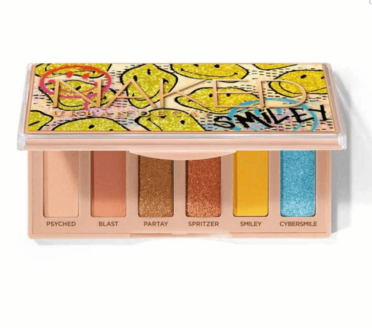 Urban Decay x Smiley Naked Mucho Happy Eyeshadow Palette 5g